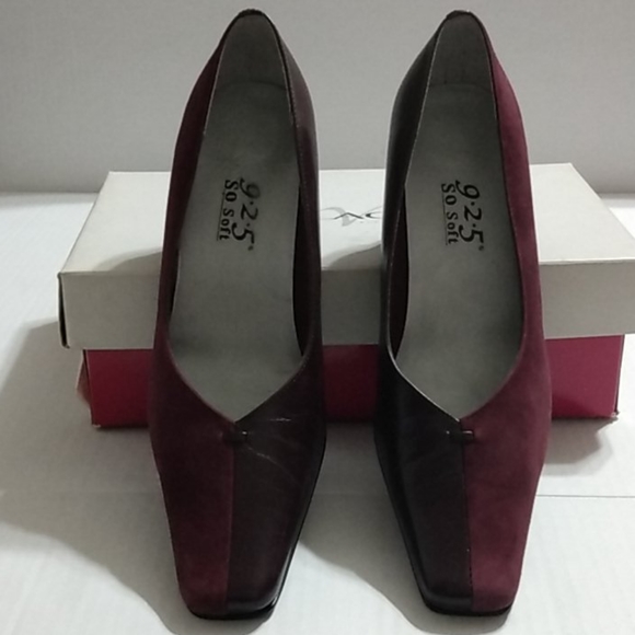 Ladies Villagers Burgundy Shoes Size 8 Make An Offer - Picture 3 of 12